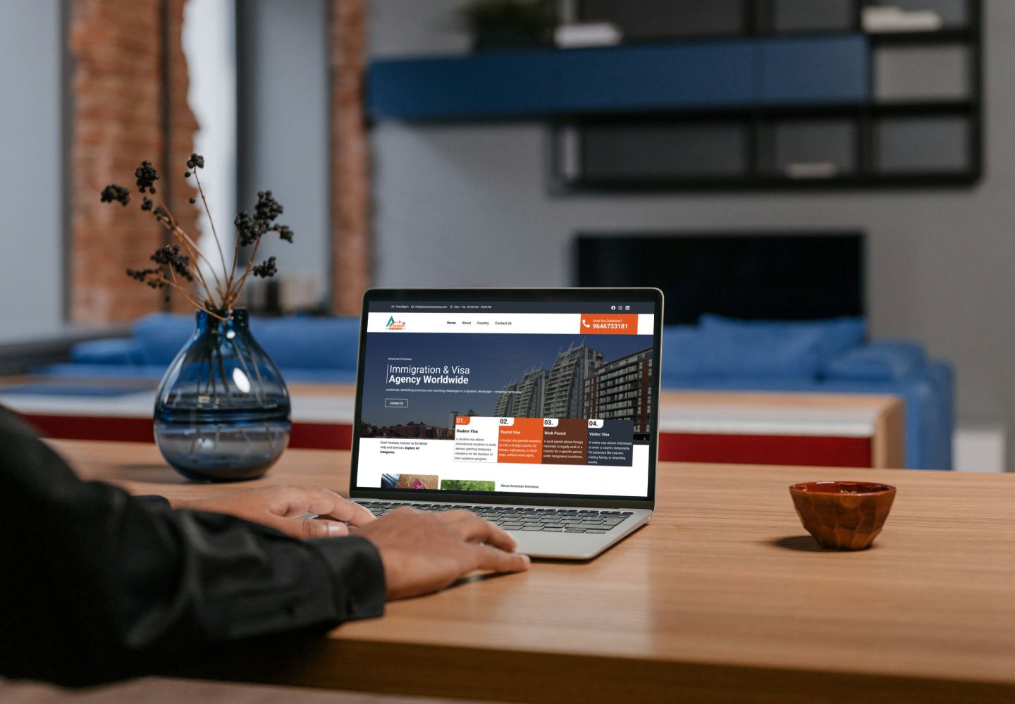 American Overseas Website