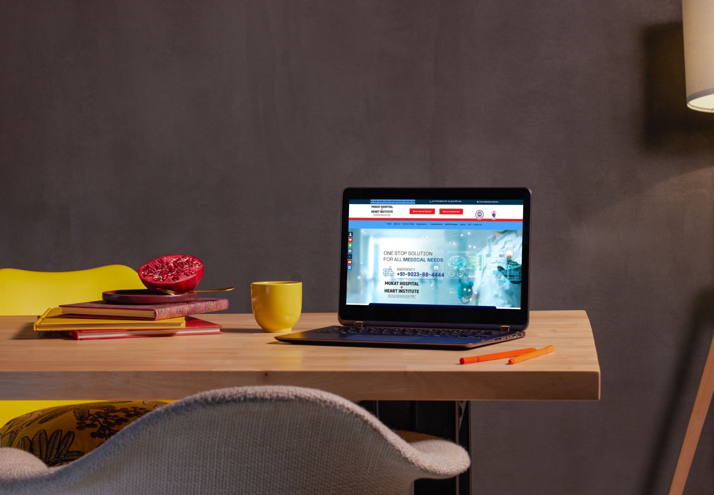 Mukat Hospital Website